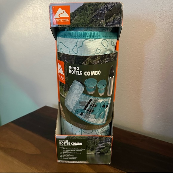 Ozark Trail Teal Bottle Combo Set - Picture 1 of 4